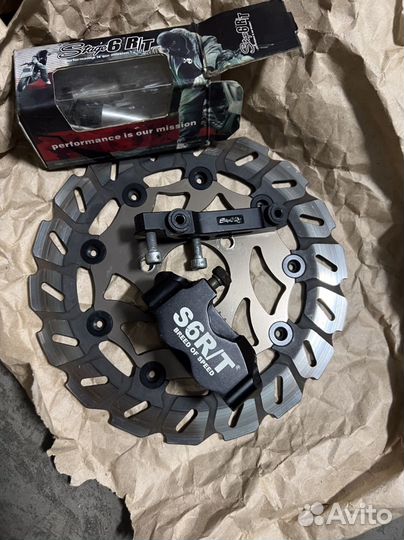 Тормозной диск 260mm суппорт Stage 6 R/T