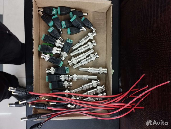 Коннекторы BNC и питания DC