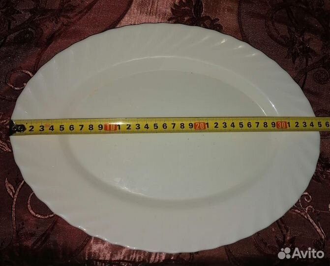 Блюдо овальное большое