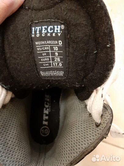 Коньки детские itech