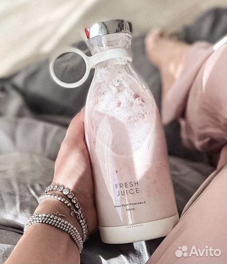 Блендер новый портативный fresh juice