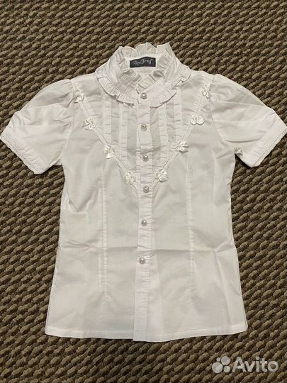 Рубашка школьная для девочки