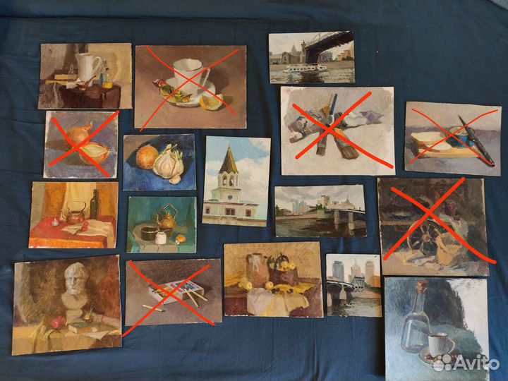 Этюды маслом