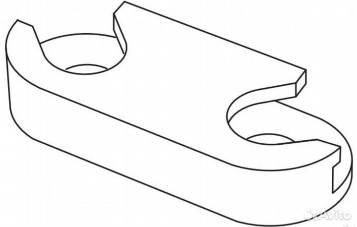 Петля для обувниц IKEA Hemnes (крепление),pm033938