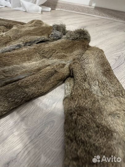 Натуральная шуба из кролика