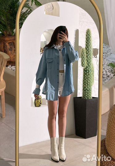 Джинсовая куртка женская