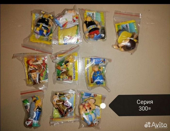 Игрушки из киндера. 3