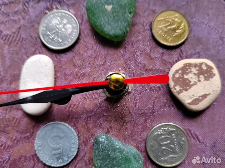 Сувенирные часы с дрифтвудом