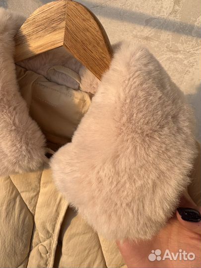 Пальто стеганое женское 46