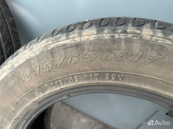 Летние колеса pirelli r17 215/65