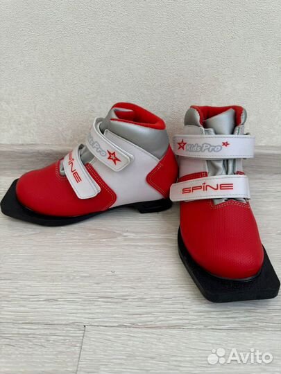 Детские лыжные ботинки новые kids PRO 32 размер