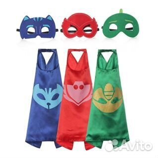 Новогодний костюм плащ Герои в масках алет кетбой