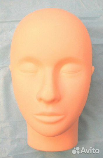 Манекен для тренировки мастеров при наращ. ресниц
