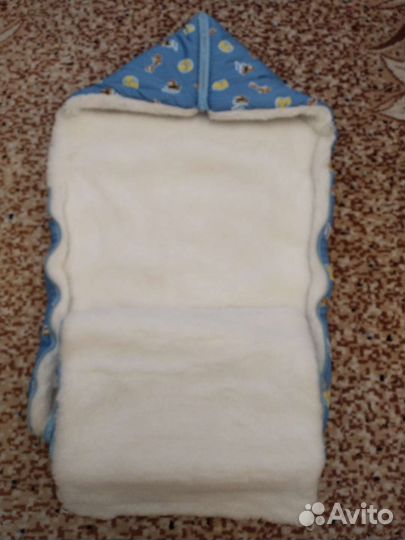 Зимний конверт в коляску