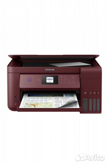 Цветное струйное мфу Epson L4167 (C11CG23404)