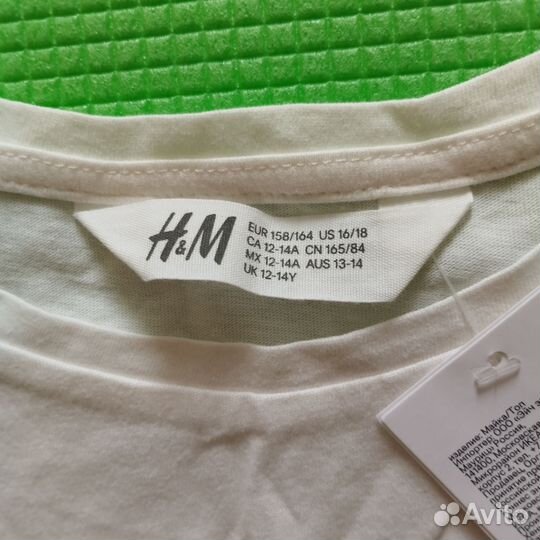 Новый топ. H&M. Размер 158-164