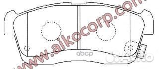 Колодки передние daihatsu Boon, Mira, Move, TOY