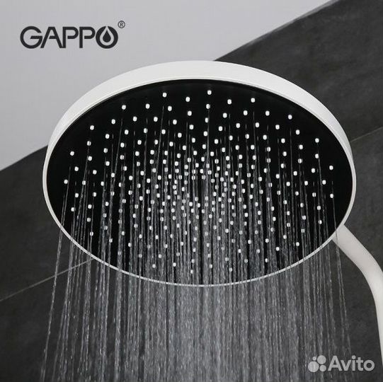 Душевая система с тропическим душем Gappo G2495-88