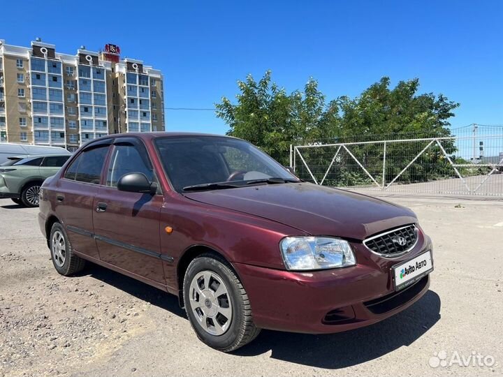 Hyundai Accent 1.5 МТ, 2007, 165 621 км