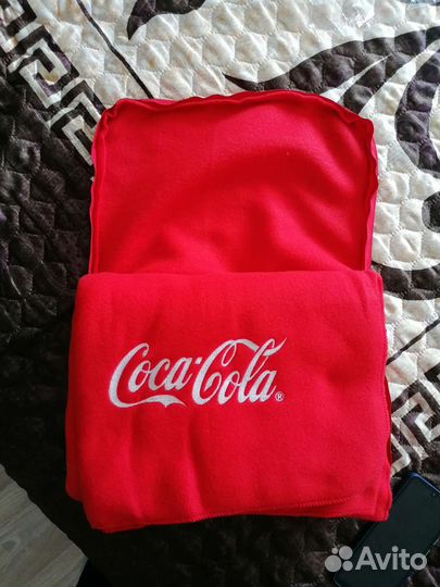Плед подушка 2в1 Coca Cola