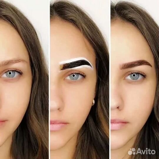 Окрашивание бровей и ресниц