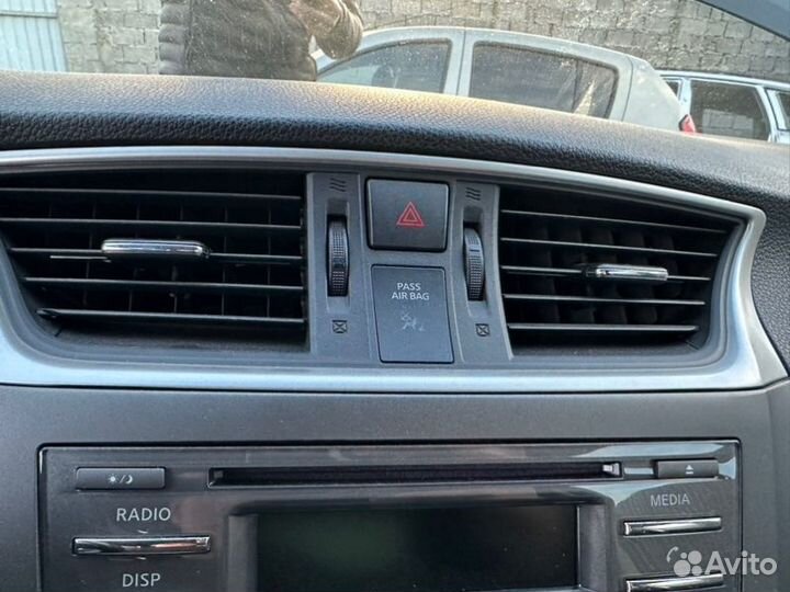 Дефлектор Nissan Sentra B17 1.6 HR16DE CVT 2015