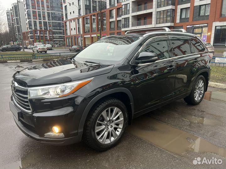 Toyota Highlander 3.5 AT, 2014, 212 500 км