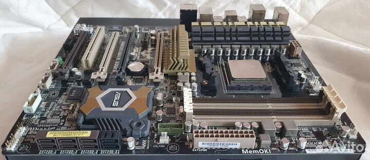 Отличный набор asus Sabertooth 990FX+16Gb Сorsair