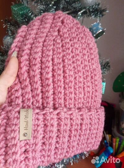 Комплект шапка и снуд