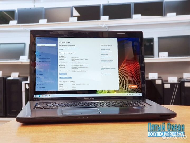 Ноутбук Lenovo 17.3'' HD+, 6Gb, SSD 240Gb, GeForce