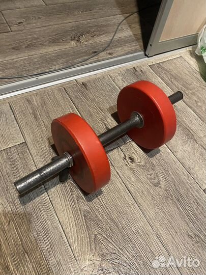 Гантель разборная бу 10 12кг