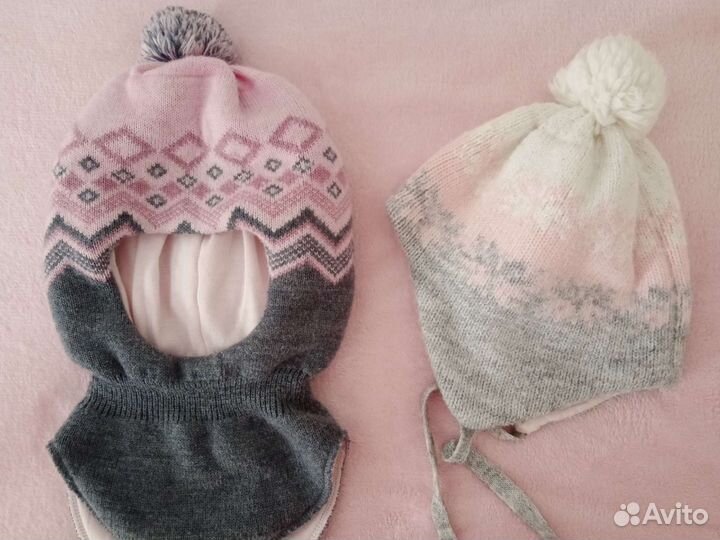 Шапка шлем, шапка 52-54