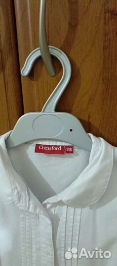 Рубашка школьная девочке 134-140 Chessford