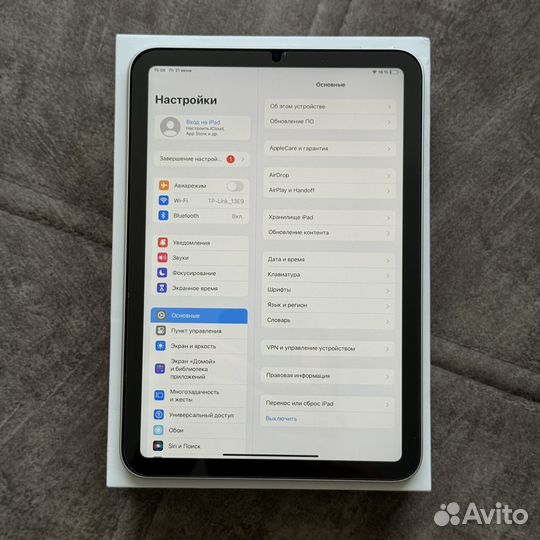 iPad mini 6 64gb в отличном состоянии