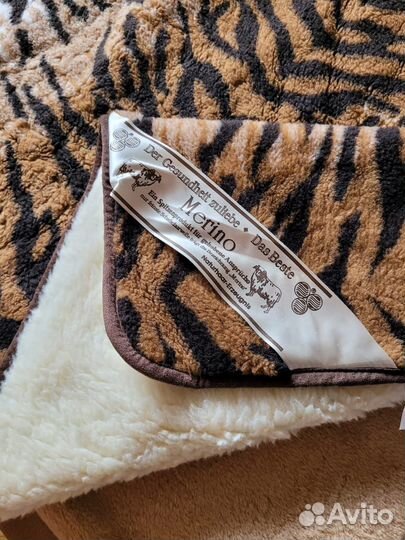 Плед из шерсти мериноса