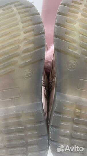 Ботинки демисезонные для девочки 26 размер