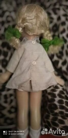 Кукла паричковая. Ленигрушка. Редкая