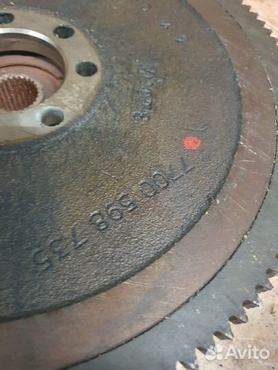 Маховик в сборе (сцепление+корзина) 1,4 Renault Lo