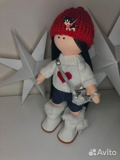 Интерьерная кукла ручной работы