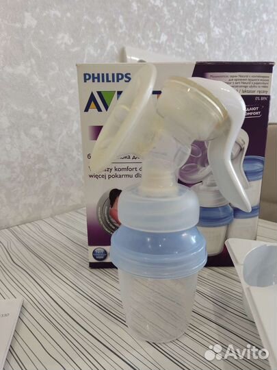 Молокоотсос avent ручной