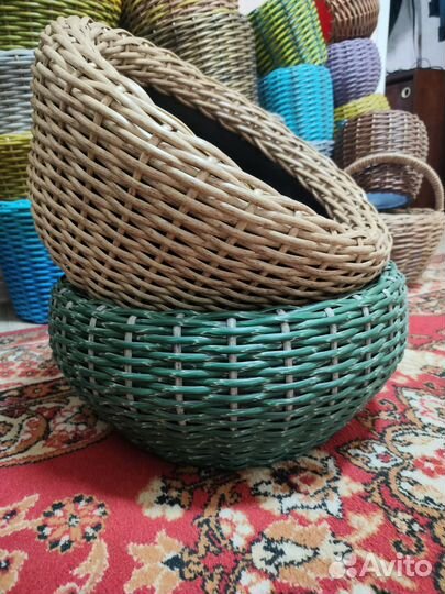 Кашпо из ротанга 12 литров