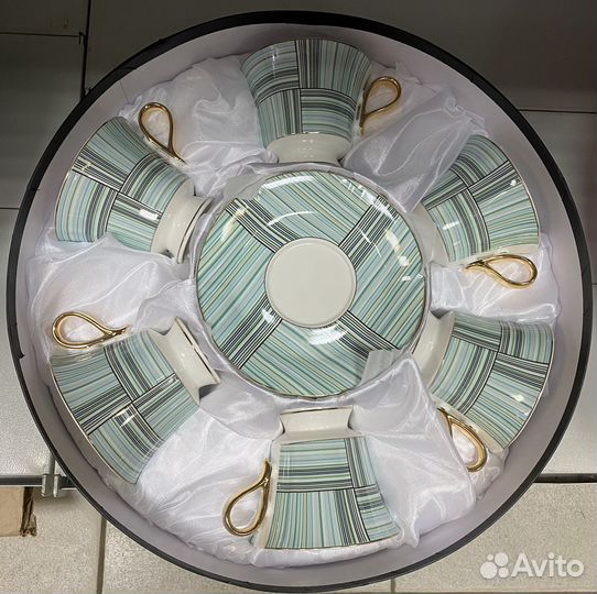 Сервиз кофейный чайный новый