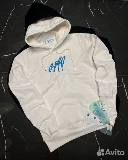 Худи Off white 2024 премиум черное S M L XL XXL