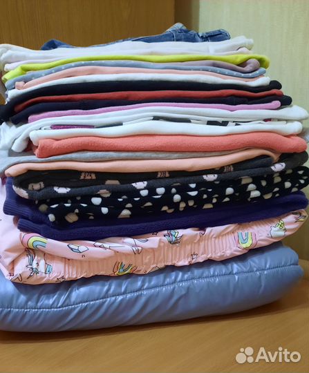 Детские вещи на девочку пакетом 116-122