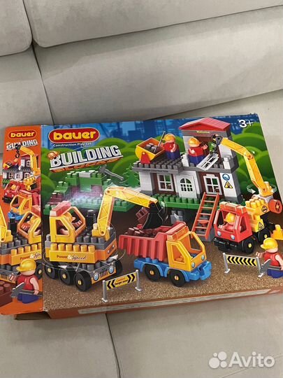 Развивающий конструктор Bauer “Стройка»