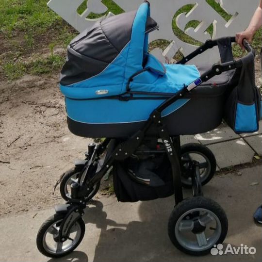 Коляска 2 в 1 Adbor Zipp Blue