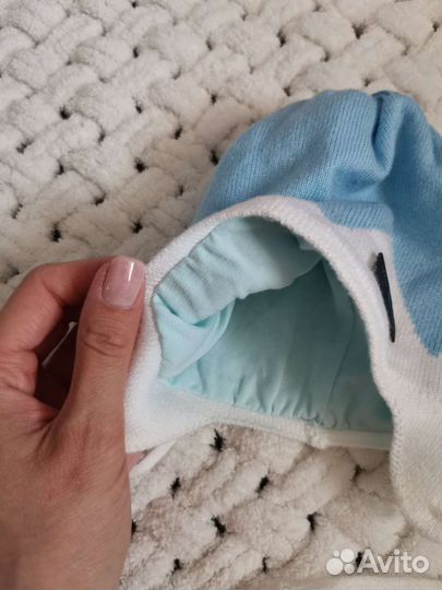 Шапка детская, чепчик для мальчика