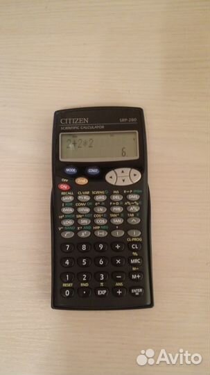 Калькулятор Сitizen SRP-280