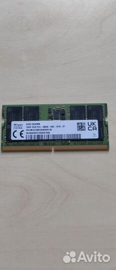 Оперативная память DDR5 16gb