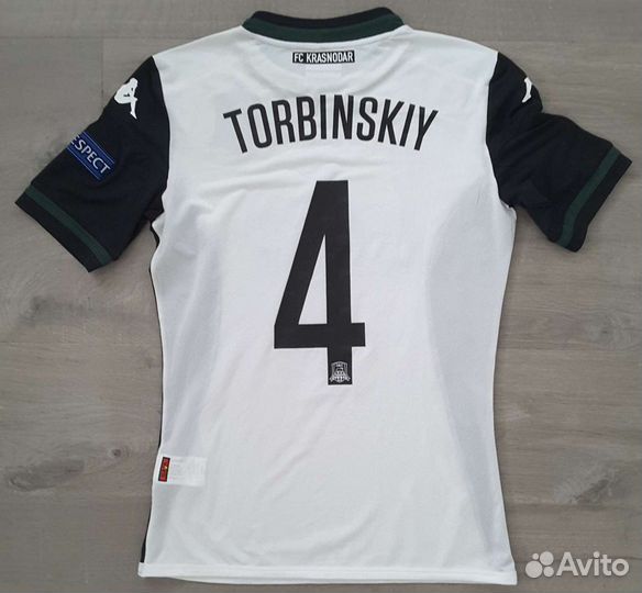 Игровая майка фк Краснодар Лига Европы гостевая
